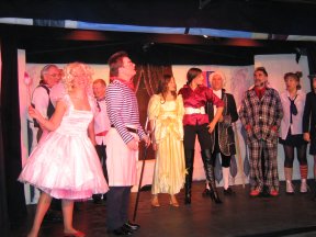 The villagers at the chateau