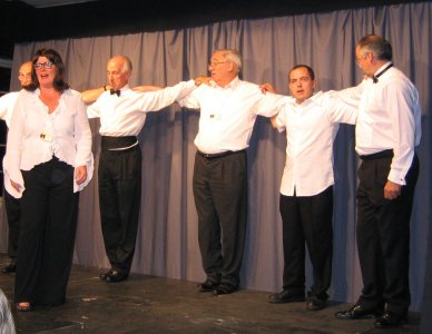 Greek dancing